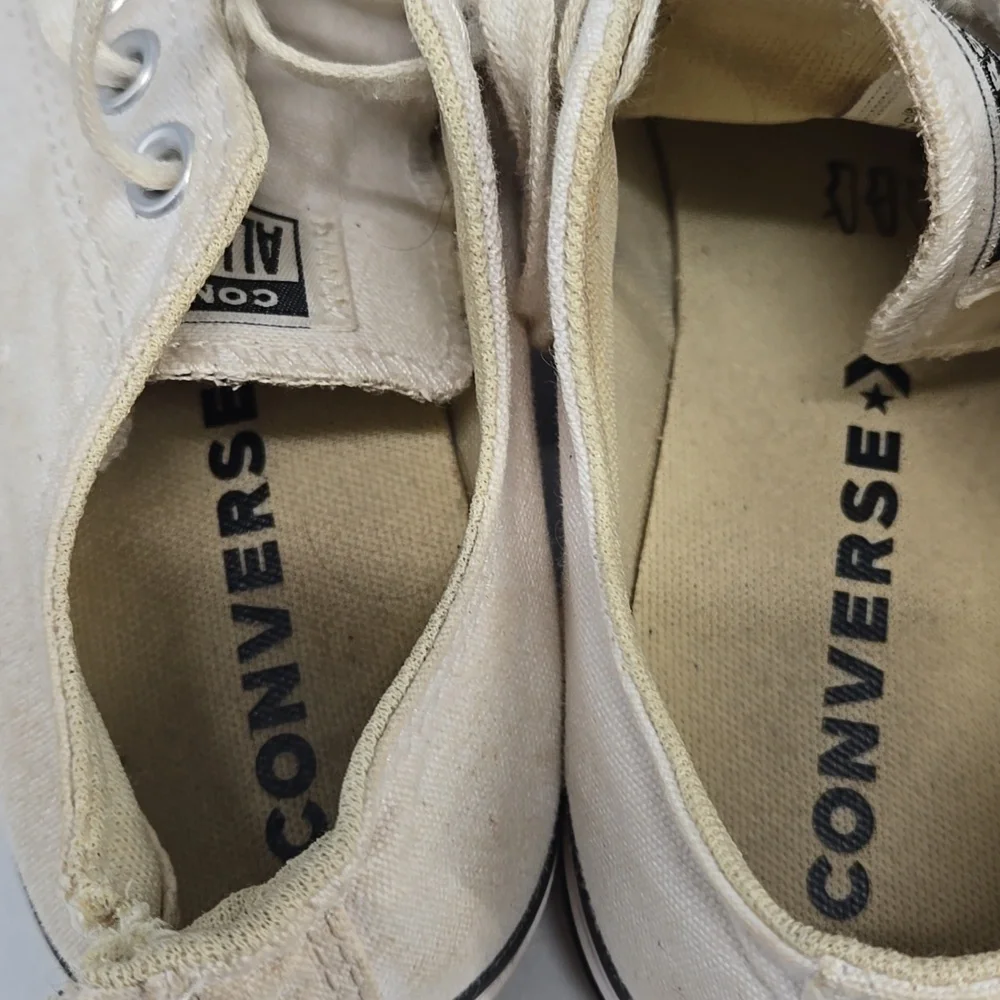 Converse Lift Platform Dirty White Sneakers 7.5 - Picture 5 of 9